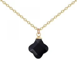 Collier SC Bohème orné d'une obsidienne