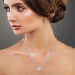 Collier SC Crystal orné de Cristaux scintillants