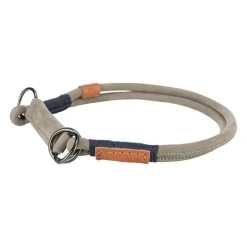 Collier semi-étrangleur TRIXIE BE NORDIC - Cuir - L50 cm - ø 10 mm - Gris