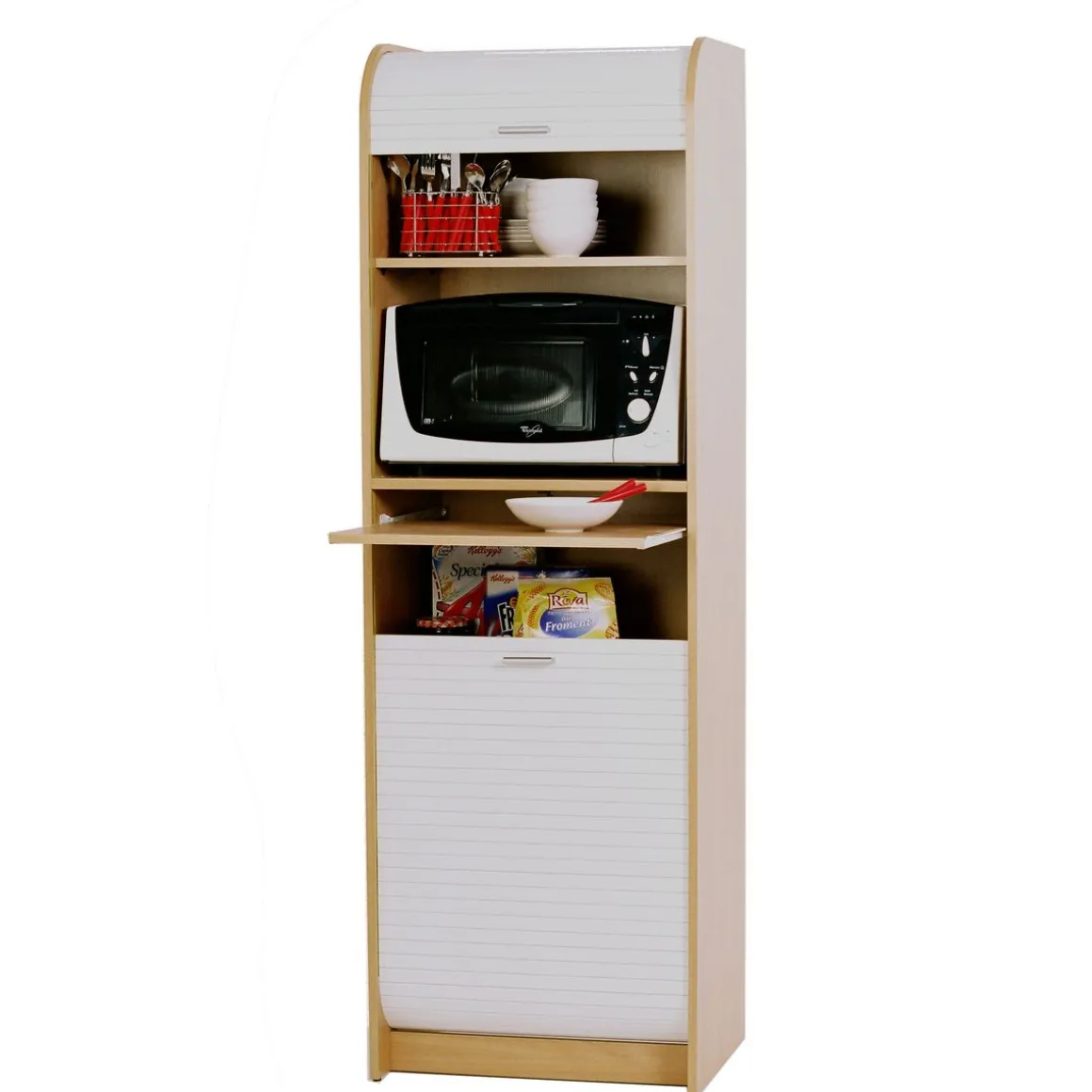 Colonne de rangement cuisine H180cm FAST FOOD