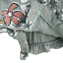 Combishort bébé et chapeau en gaze de coton Palaos