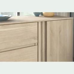 Commode 3 tiroirs 1 porte L109 cm PIA