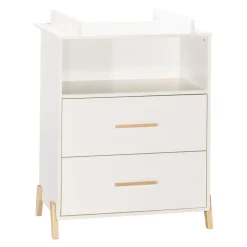 Commode 2 Tiroirs et 1 Niche - JOY NATUREL