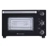 CONTINENTAL EDISON CEMF46B3 - Minifour electrique 46L noir - 1800W - Rotissoire, Convection naturelle