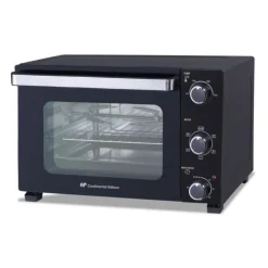 CONTINENTAL EDISON CEMF46B3 - Minifour electrique 46L noir - 1800W - Rotissoire, Convection naturelle