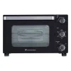 CONTINENTAL EDISON CEMF28B2 - Minifour electrique 28L noir - 1500W - Rotissoire, Convection naturelle