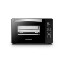 CONTINENTAL EDISON CEMF38DIG - Minifour electrique 38L noir - 1600W - Rotissoire, Convection naturelle