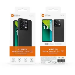 Coque arrière semi-rigide & Protège-écran en verre trempé pour Redmi Note 13 PRO 5G