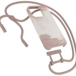 Coque avec cordon iPhone 13 Pro Tour de cou rouge