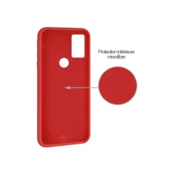 Coque Huawei P Smart 2020 Silicone rouge