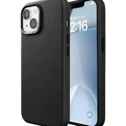Coque iPhone 15 Plus Cuir noir