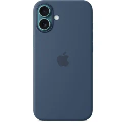 Coque iPhone 16 Plus MagSafe Denim silicone