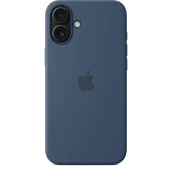 Coque iPhone 16 Plus MagSafe Denim silicone