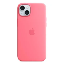 Coque Iphone 15 Plus MagSafe silicone Rose