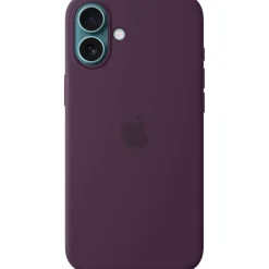 Coque iPhone 16 Plus MagSafe Prune silicone