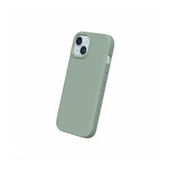 Coque iPhone 15 Plus SolidSuit vert sauge