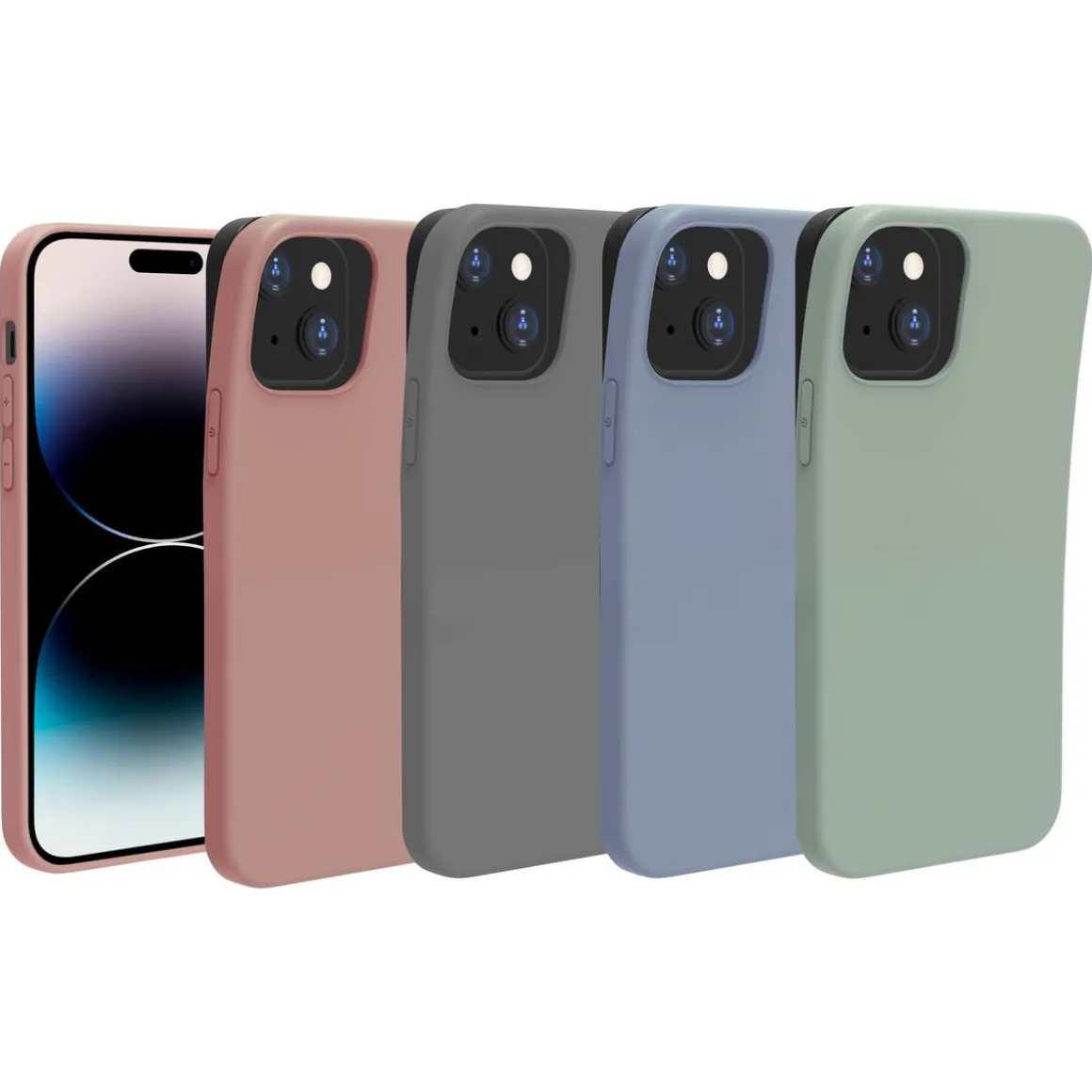 Coque pour iPhone 15 colors