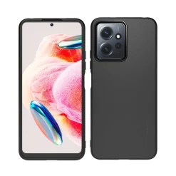Coque rigide +Verre trempée pour Xiaomi Redmi Note 12 4G - Noir