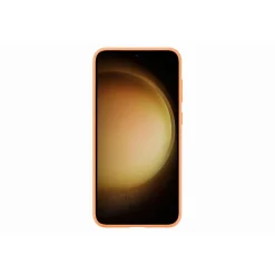 Coque S23+ Silicone Orange
