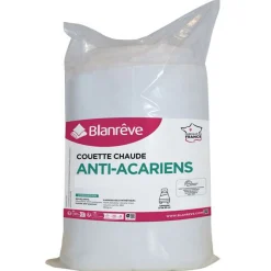 Couette chaude Anti Acariens 350 g/m²