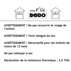 Couette P'tit DODO Doucoton Légère