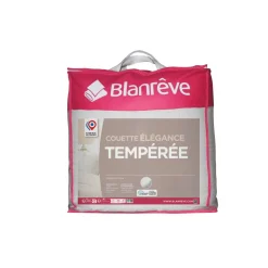 Couette tempérée effet maille 300G ÉLÉGANCE