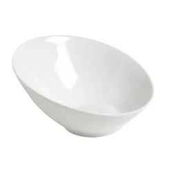 Coupe blanche en porcelaine