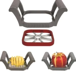 Coupe Frites & Pommes 3 Lames 17cm Gris