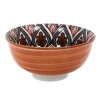 Coupelle en Céramique Mandala 22cl Orange