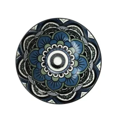 Coupelle en Céramique Mandala 57cl Bleu
