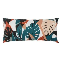 Coussin Déco Diva 35x75cm Bleu Canard