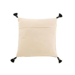 Coussin Déco Forme Graphique 50x50cm Gris