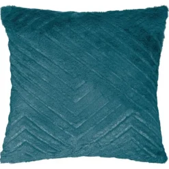Coussin Déco 3D à Motifs Four Geo 45x45cm Bleu