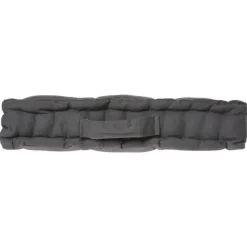 Coussin de Sol Dorian 40x40cm Gris Foncé