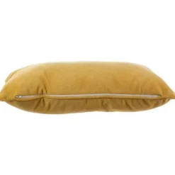 Coussin Déhoussable Lilou 50x30cm Ocre