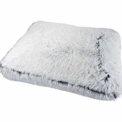 Coussin pour Chien & Chat Fluffy 100cm Blanc Chiné