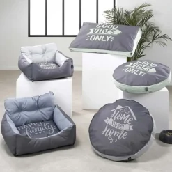 Coussin pour Chien & Chat Good Vibes 80cm Vert