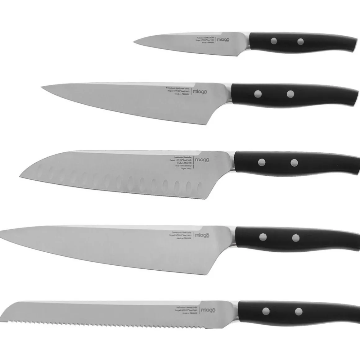 Couteau à pain 20 cm Professionnel forgé