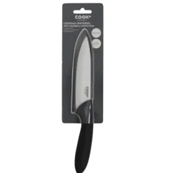 Couteau en Céramique Manche Soft 23cm Noir