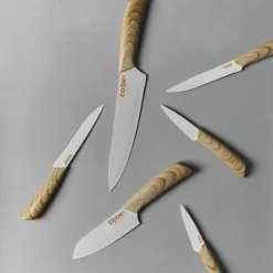 Couteau Office Anti-Adhésif 23cm Naturel