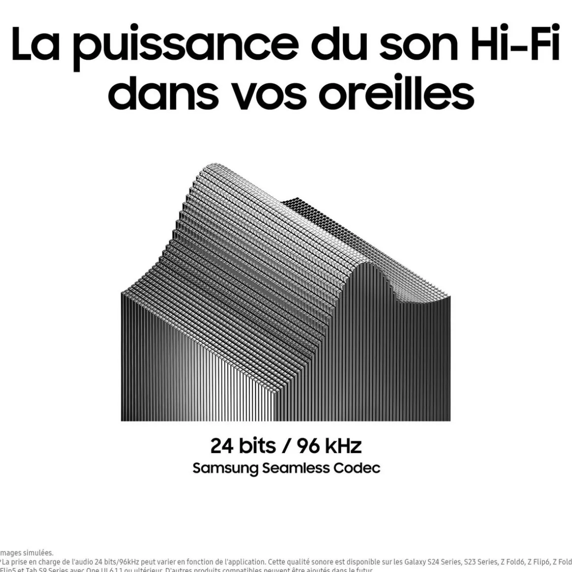 Écouteurs Galaxy Buds 3 - Gris