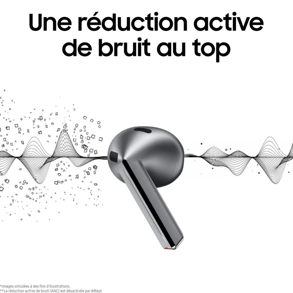 Écouteurs Galaxy Buds 3 - Gris