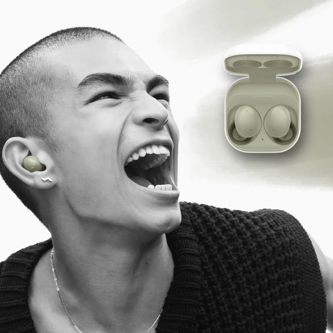 Écouteurs Galaxy Buds 2 Buds avec Galaxy AI - Noir