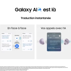 Écouteurs Galaxy Buds 2 Buds avec Galaxy AI - Noir