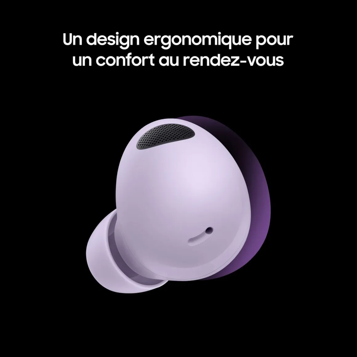 Écouteurs Galaxy Buds 2 Pro Buds avec Galaxy AI - Noir