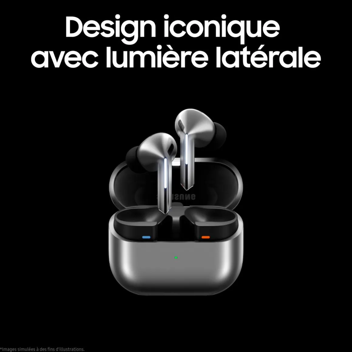 Écouteurs Galaxy Buds 3 Pro - Gris