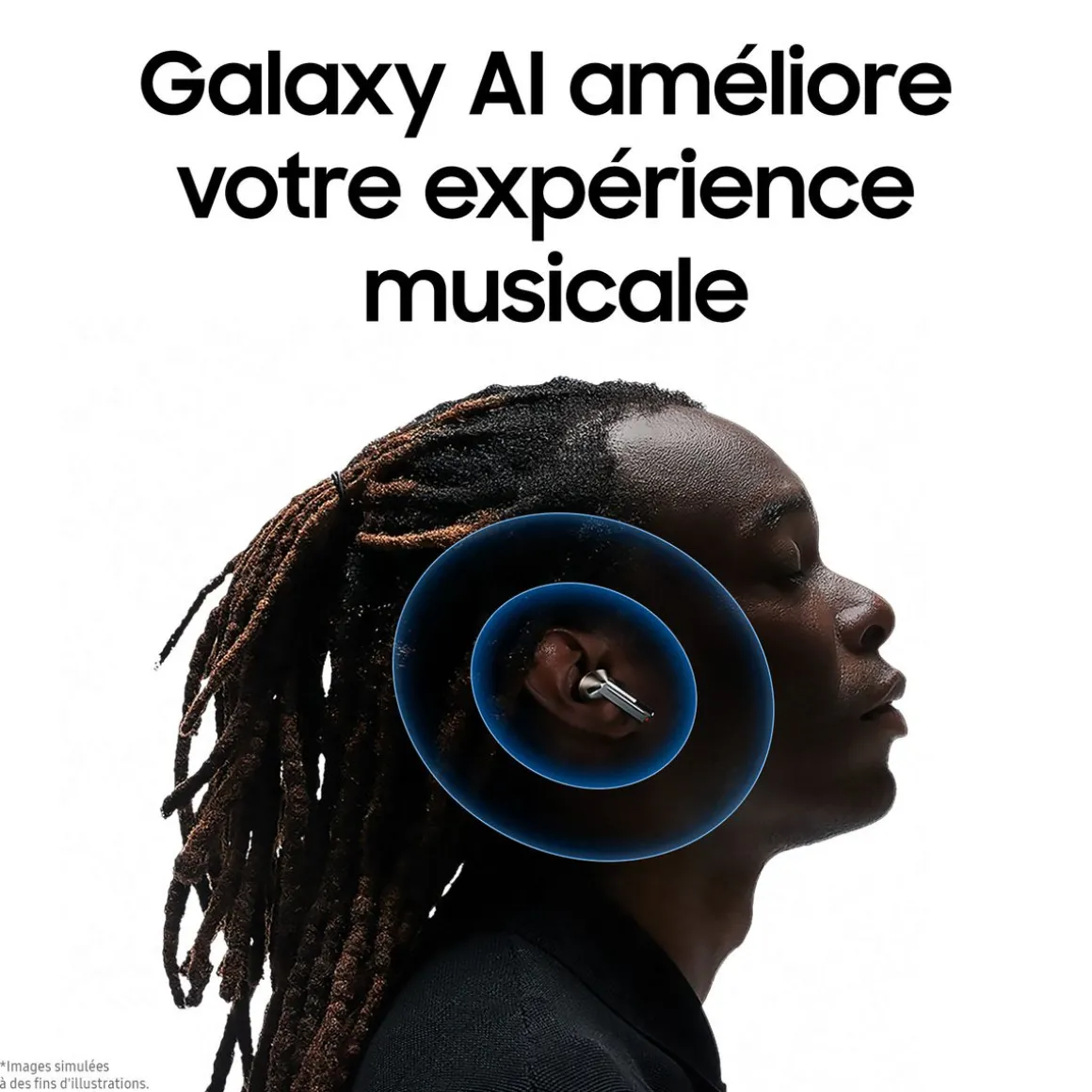 Écouteurs Galaxy Buds 3 Pro - Gris