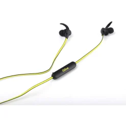 Écouteurs Q1668 Sport Bluetooth Noir et Jaune réflectif