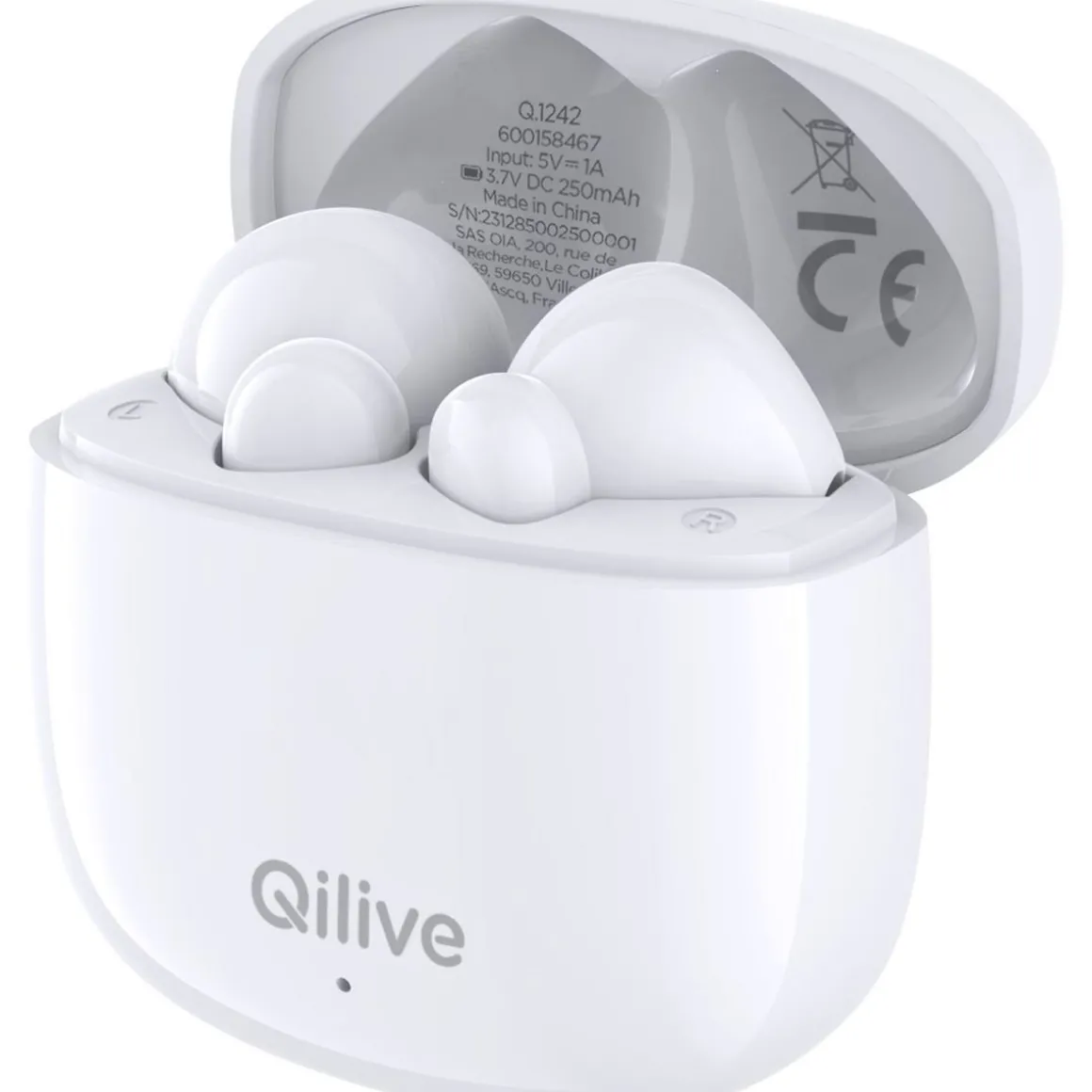 Écouteurs Q1242 TWS - Blanc