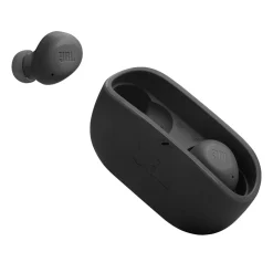 Écouteurs sans fil Bluetooth avec étui de recharge Wave Buds - Noir